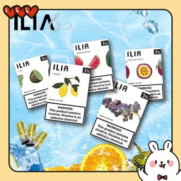 ILIA煙彈｜31種口味 哩啞一代透明發