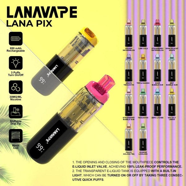 LANA PIX閃光彈20000口拋棄式